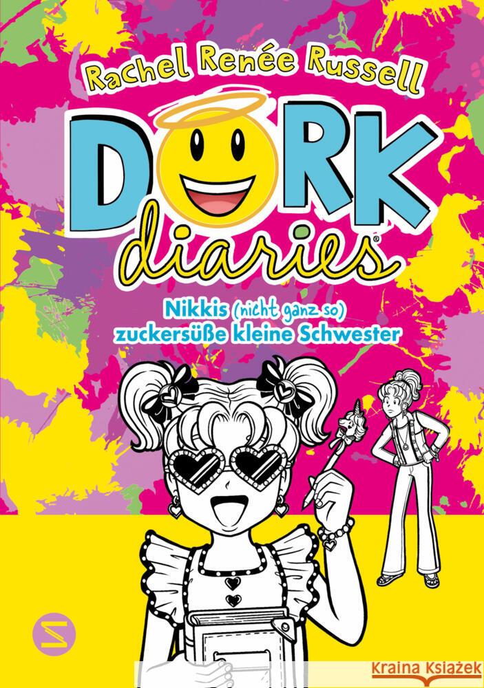 Dork Diaries. Nikkis (nicht ganz so) zuckersüße kleine Schwester Russell, Rachel Renée 9783505153105 Schneiderbuch - książka
