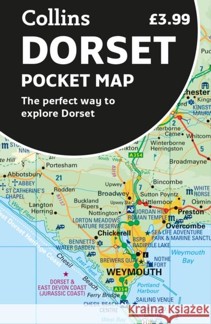 Dorset Pocket Map: The Perfect Way to Explore Dorset Collins Maps 9780008520687 HarperCollins Publishers - książka