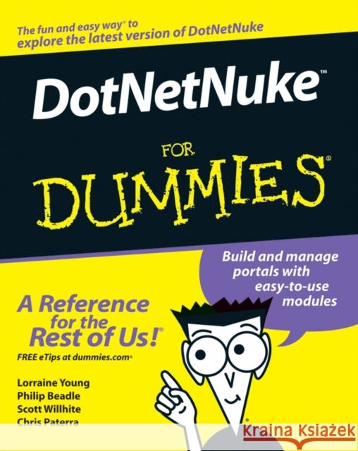 Dotnetnuke for Dummies Young, Lorraine 9780471798439  - książka
