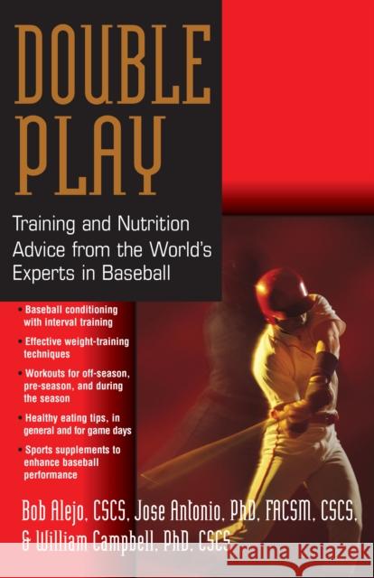 Double Play: Training and Nutrition Advice from the World's Experts in Baseball  9781681627106 Basic Health Publications - książka