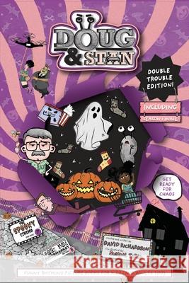 Doug & Stan - The Spooky Cinema and The Super Bad Supermarket Double Trouble Edition David Richardson Nigel Venning 9781764114967 Beachside Books - książka