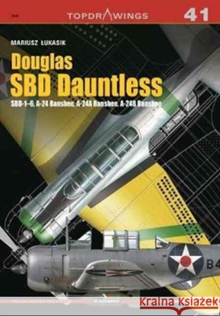 Douglas Sbd Dauntless Mariusz Łukasik 9788365437389 Kagero - książka