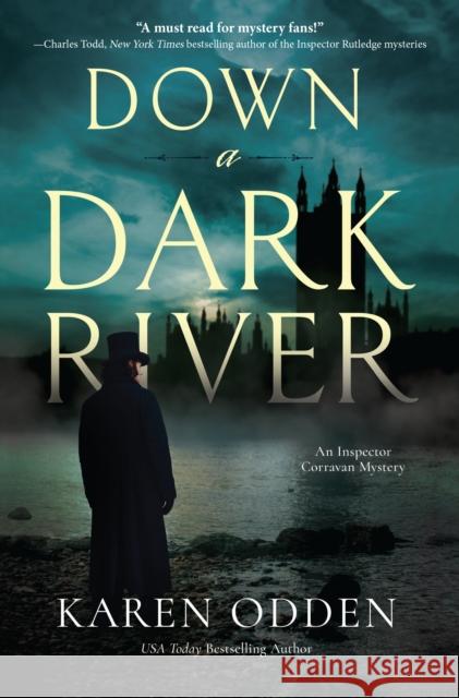 Down A Dark River Karen Odden 9781639107230 Crooked Lane Books - książka