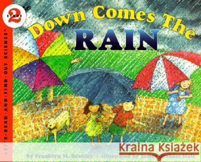 Down Comes the Rain Franklyn Mansfield Branley James Graham Hale 9780064451666 HarperTrophy - książka