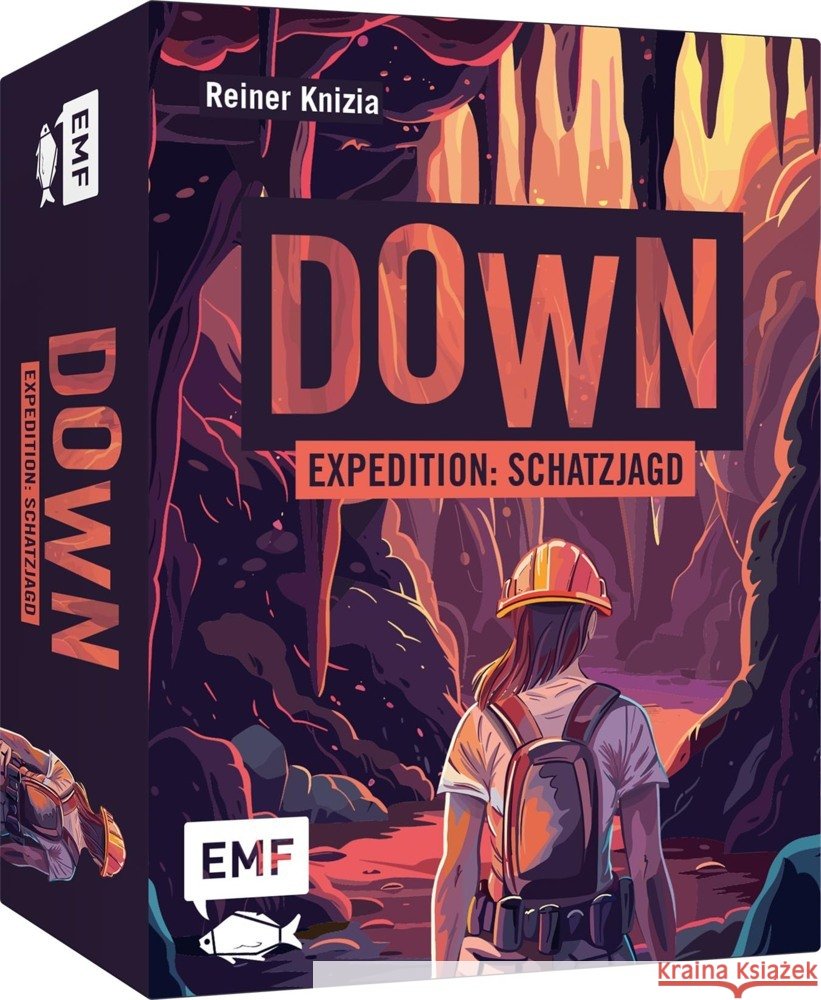 Down - Expedition: Schatzjagd Knizia, Reiner 4260478343474 Edition Michael Fischer - książka