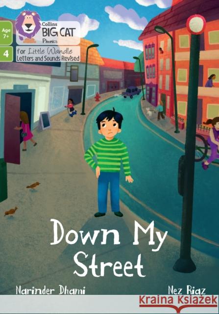 Down my Street: Phase 4 Set 2 Dhami, Narinder 9780008551933 HarperCollins Publishers - książka