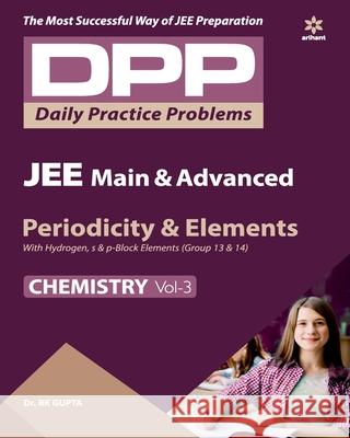 DPP Chemistry Vol-3 Rk Gupta 9789313193425 Arihant Publication India Limited - książka