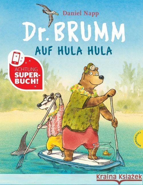 Dr. Brumm auf Hula Hula Napp, Daniel 9783522458337 Thienemann Verlag - książka