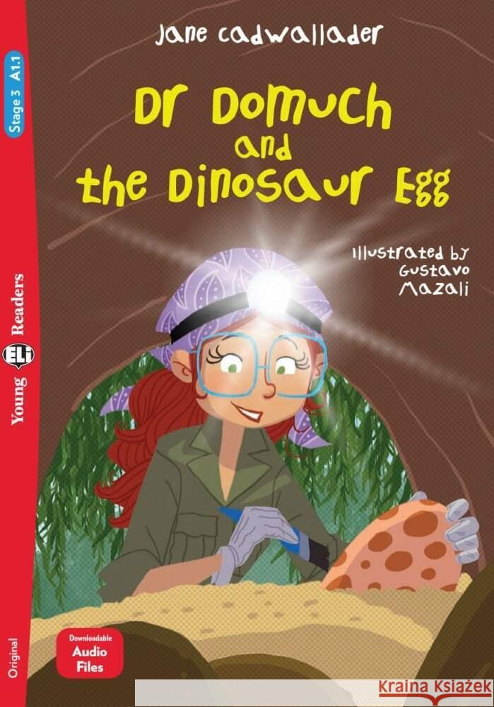 Dr Domuch and the Dinosaur Egg Cadwallader, Jane 9783125154179 Klett Sprachen GmbH - książka