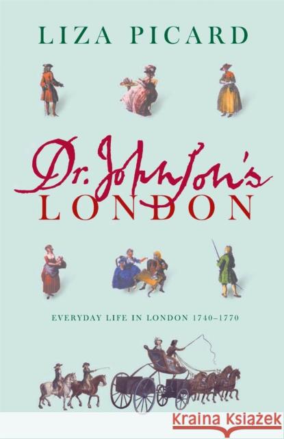 Dr Johnson's London Liza Picard 9781842127292 Orion Publishing Co - książka