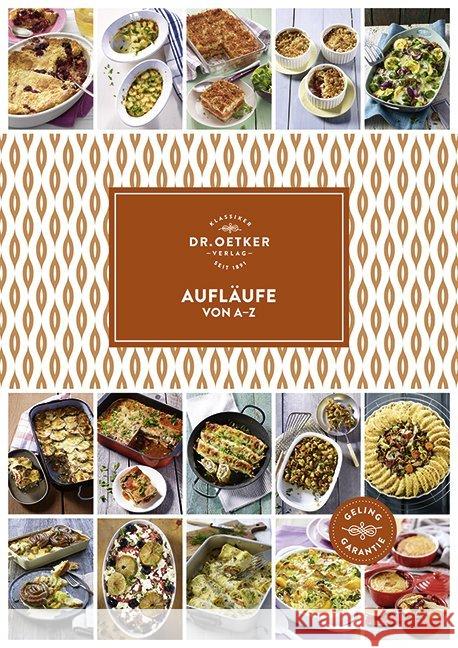 Dr. Oetker Aufläufe von A-Z Oetker 9783767016880 Dr. Oetker Verlag KG - książka