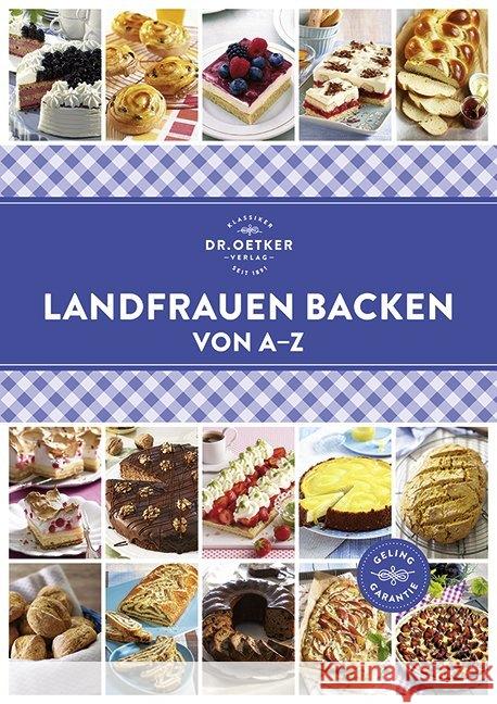 Dr. Oetker Landfrauen Backen von A-Z Oetker 9783767016644 Dr. Oetker Verlag KG - książka