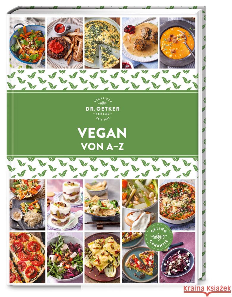 Dr. Oetker Vegan von A-Z  9783767018204 Dr. Oetker - ein Verlag der Edel Verlagsgrupp - książka