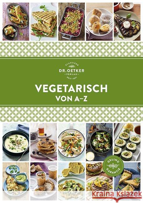 Dr. Oetker Vegetarisch von A-Z Oetker 9783767016651 Dr. Oetker Verlag KG - książka