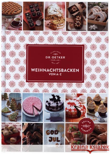 Dr. Oetker Weihnachtsbacken von A-Z Oetker 9783767016927 Dr. Oetker Verlag KG - książka