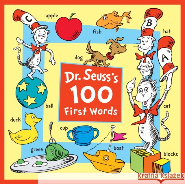 Dr. Seuss's 100 First Words Dr. Seuss 9781524770877 Random House Books for Young Readers - książka