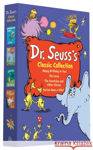 Dr. Seuss's Classic 4-Book Boxed Set Collection Dr. Seuss 9780593485330 Random House Books for Young Readers - książka