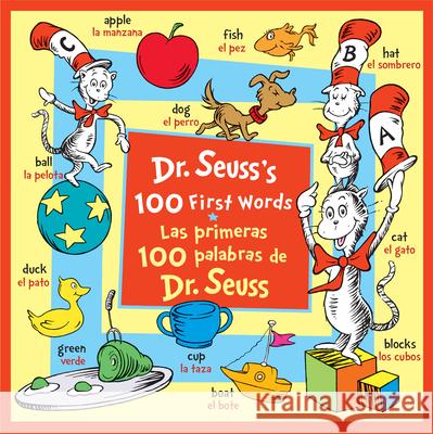 Dr. Seuss's 100 First Words/Las Primeras 100 Palabras de Dr. Seuss (Bilingual Edition) Dr Seuss 9780593430590 Random House Books for Young Readers - książka