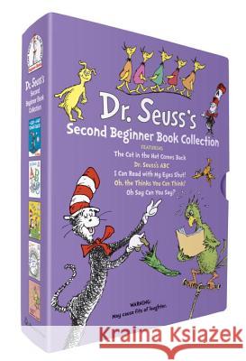 Dr. Seuss's Second Beginner Book Collection: The Cat in the Hat Comes Back; Dr. Seuss's Abc; I Can Read with My Eyes Shut!; Oh, the Thinks You Can Thi Dr Seuss 9780375871283 Random House Books for Young Readers - książka