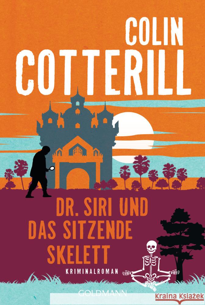 Dr. Siri und das sitzende Skelett Cotterill, Colin 9783442316502 Goldmann - książka