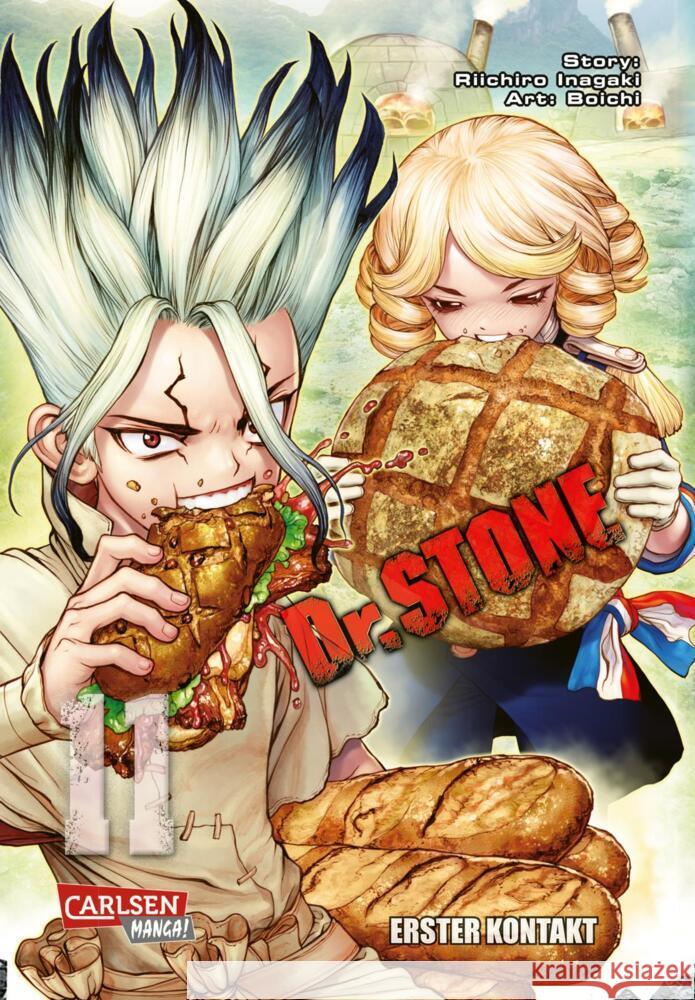 Dr. Stone 11 Boichi, Inagaki, Riichiro 9783551750181 Carlsen Manga - książka