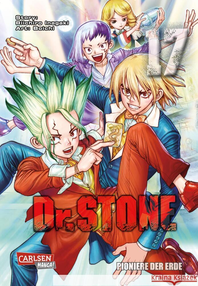 Dr. Stone 17 Boichi, Inagaki, Riichiro 9783551752307 Carlsen Manga - książka