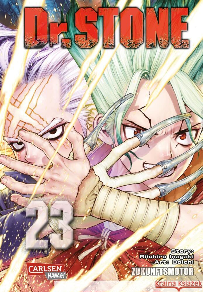 Dr. Stone 23 Boichi, Inagaki, Riichiro 9783551761170 Carlsen Manga - książka