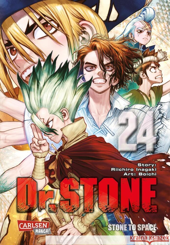 Dr. Stone 24 Boichi, Inagaki, Riichiro 9783551761187 Carlsen Manga - książka