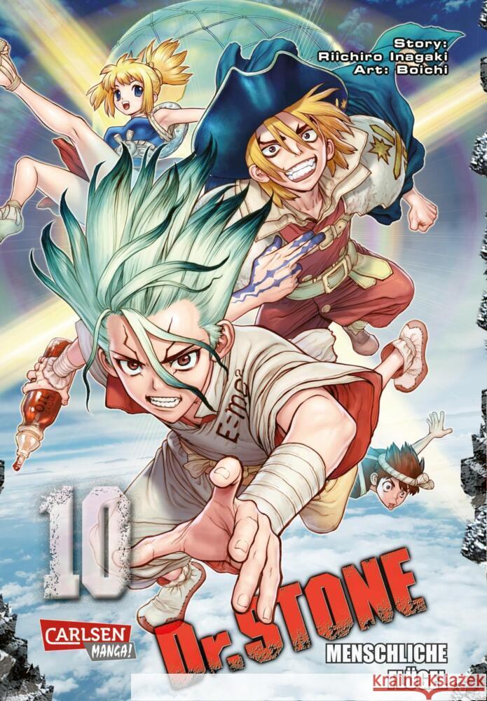 Dr. Stone. Bd.10 Boichi, Inagaki, Riichiro 9783551750174 Carlsen Manga - książka