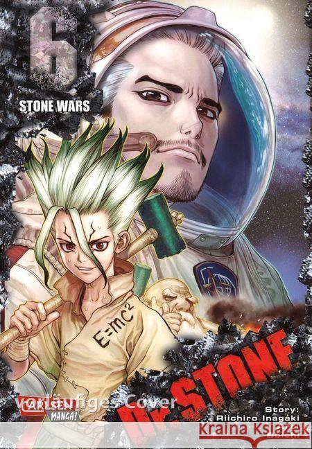 Dr. Stone. Bd.6 : Verrückte Abenteuer, Action und Wissenschaft! Boichi; Inagaki, Riichiro 9783551736062 Carlsen - książka