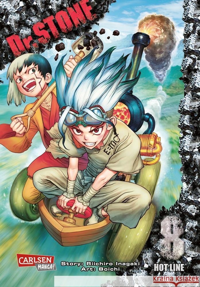 Dr. Stone. Bd.8 Boichi; Inagaki, Riichiro 9783551736086 Carlsen - książka