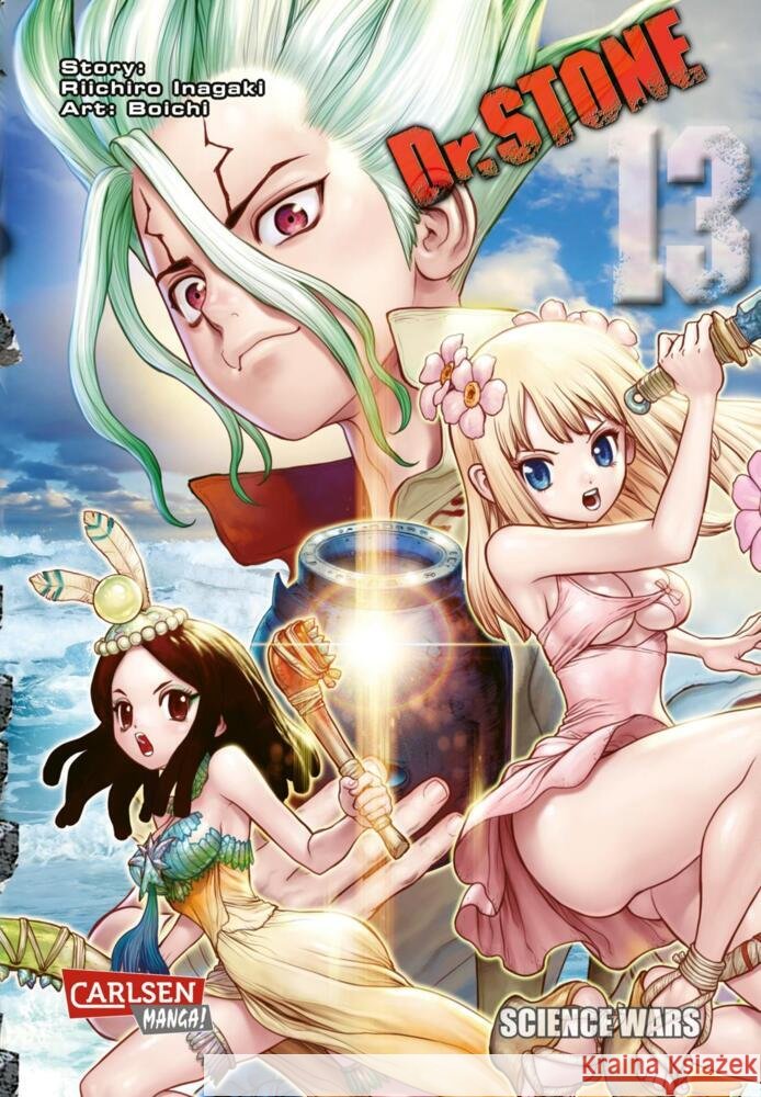 Dr. Stone. Bd.13 Boichi, Inagaki, Riichiro 9783551750204 Carlsen Manga - książka