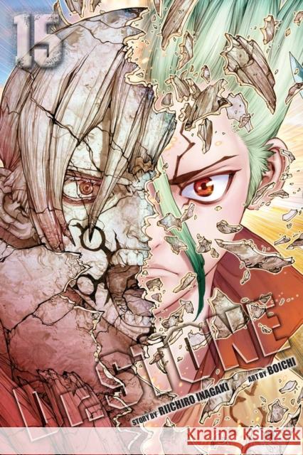 Dr. STONE, Vol. 15: The Strongest Weapon Is... Riichiro Inagaki 9781974720033 Viz Media, Subs. of Shogakukan Inc - książka