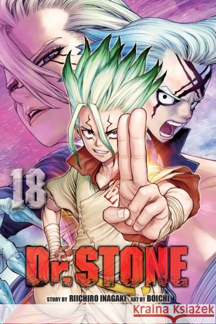 Dr. STONE, Vol. 18: Science Is Elegant Riichiro Inagaki 9781974724055 Viz Media, Subs. of Shogakukan Inc - książka