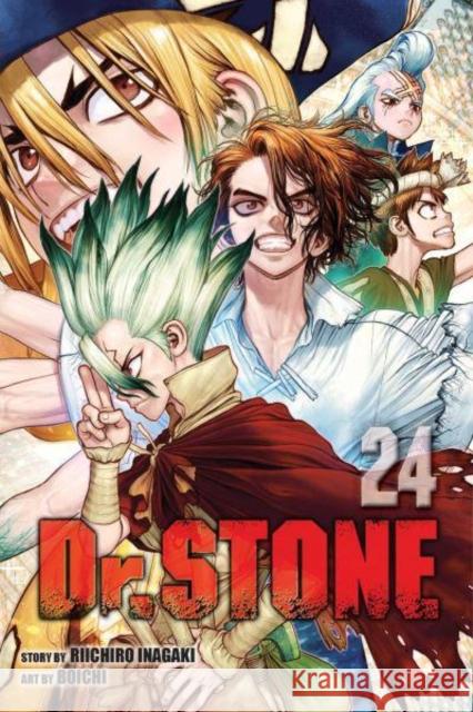 Dr. STONE, Vol. 24: Stone To Space Riichiro Inagaki 9781974734375 Viz Media, Subs. of Shogakukan Inc - książka