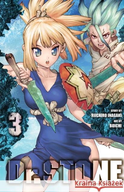 Dr. STONE, Vol. 3: Two Million Years Of Being Riichiro Inagaki 9781974702633 Viz Media, Subs. of Shogakukan Inc - książka