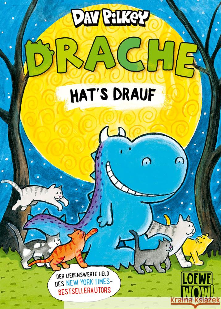 Drache hat's drauf Pilkey, Dav 9783743209466 Loewe - książka