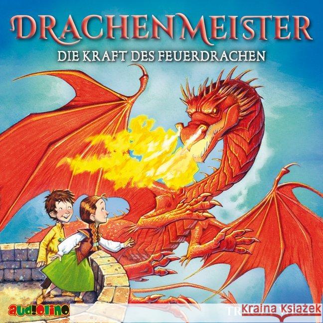 Drachenmeister - Die Kraft des Feuerdrachen, 1 Audio-CD : Lesung West, Tracey 9783867373357 Audiolino - książka