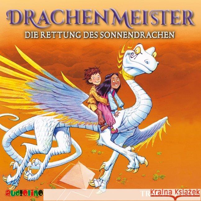 Drachenmeister - Die Rettung des Sonnendrachen, 1 Audio-CD : Lesung. CD Standard Audio Format West, Tracey 9783867373333 Audiolino - książka