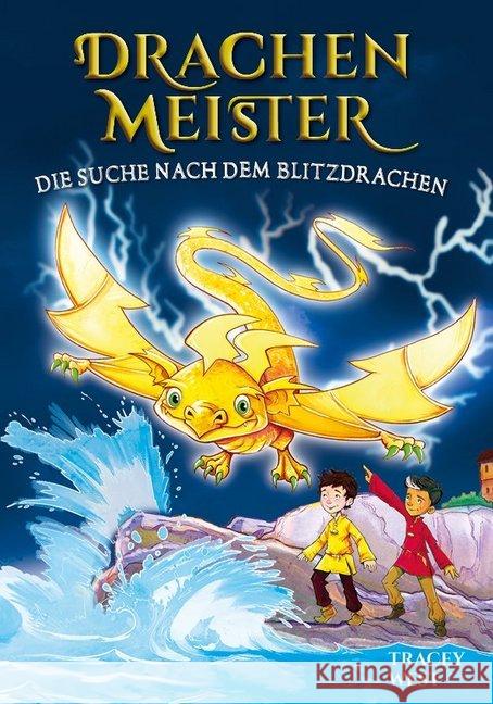 Drachenmeister - Die Suche nach dem Blitzdrachen West, Tracey 9783947188529 Adrian Verlag - książka