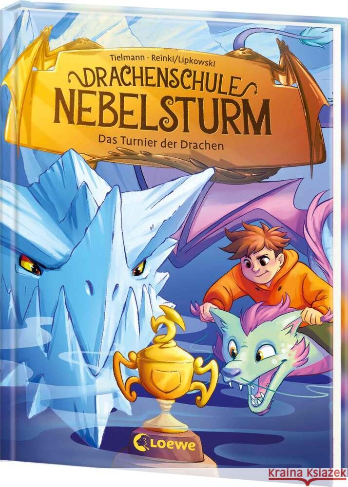 Drachenschule Nebelsturm (Band 3) - Das Turnier der Drachen Tielmann, Christian 9783743217683 Loewe Verlag - książka