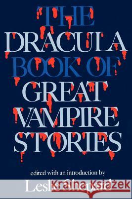 Dracula Book of Great Vampires Leslie Shepard 9780806507040 Citadel Press - książka