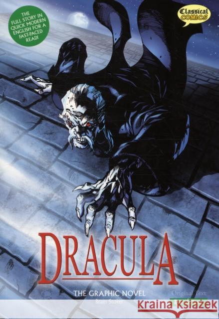 Dracula The Graphic Novel: Quick Text Bram Stoker 9781906332266 Classical Comics - książka