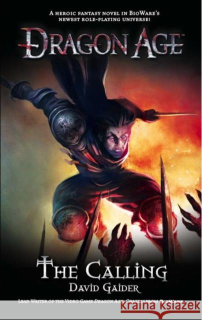 Dragon Age - the Calling David Gaider 9781848567542 Titan Books Ltd - książka