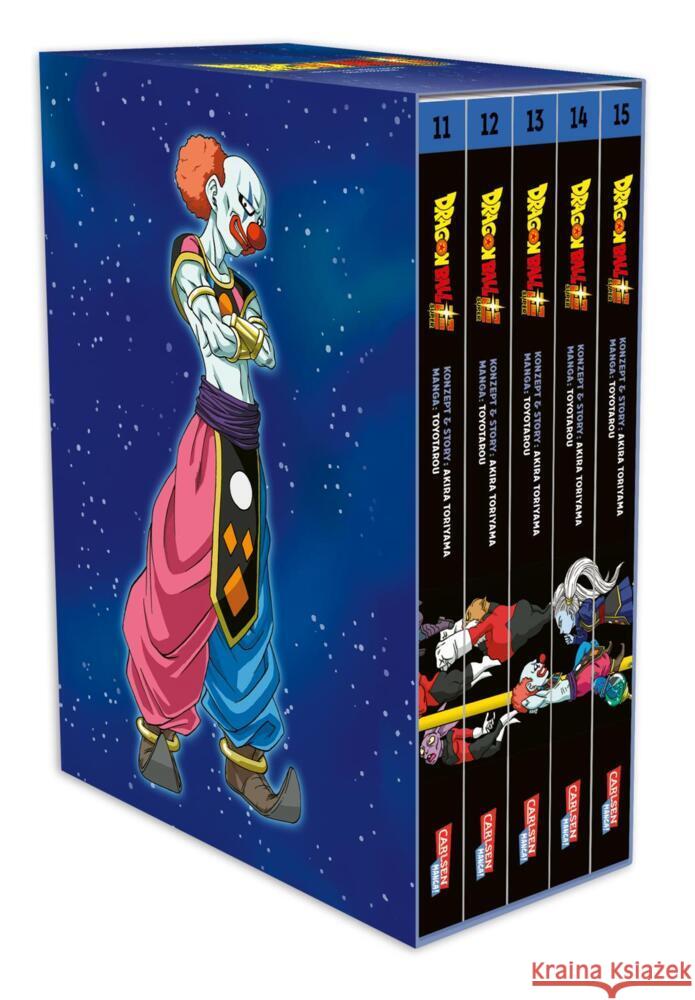 Dragon Ball Super, Bände 11-15 im Sammelschuber mit Extra Toriyama, Akira, Toyotarou 9783551731401 Carlsen Manga - książka