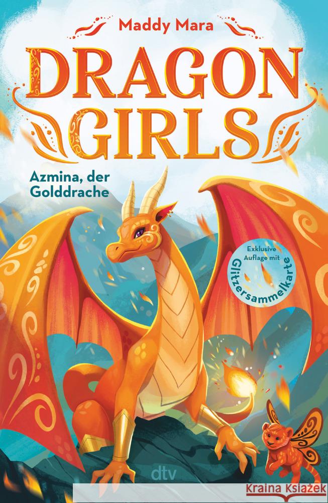 Dragon Girls - Azmina, der Golddrache Mara, Maddy 9783423764889 DTV - książka
