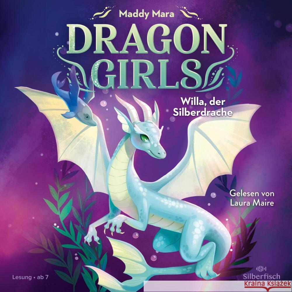 Dragon Girls - Willa, der Silberdrache, 1 Audio-CD Mara, Maddy 9783745605006 Silberfisch - książka