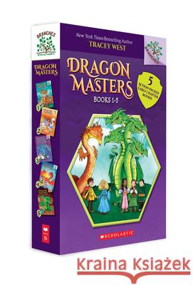Dragon Masters, Books 1-5: A Branches Box Set Tracey West Graham Howells Damien Jones 9781338777260 Scholastic Inc. - książka
