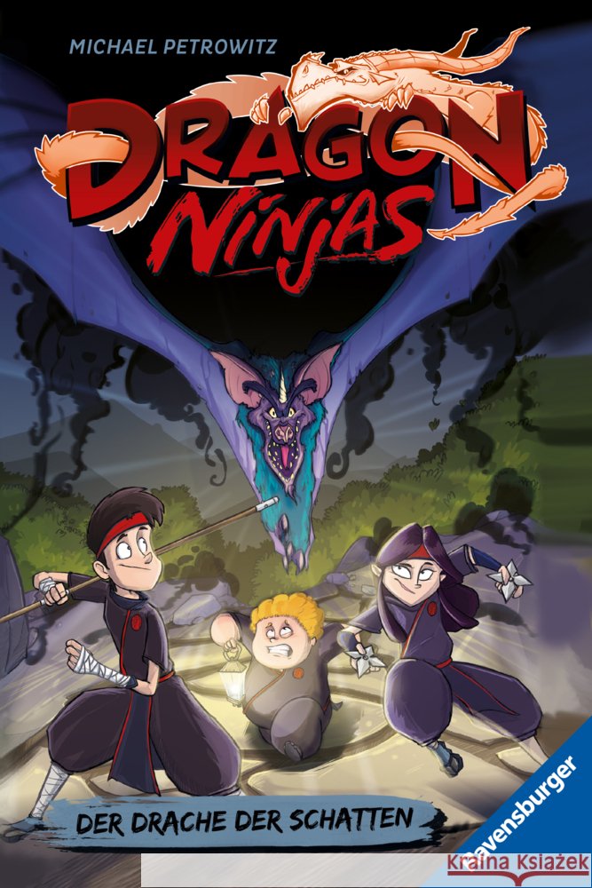 Dragon Ninjas, Band 5 - Der Drache der Schatten Petrowitz, Michael 9783473526314 Ravensburger Verlag - książka