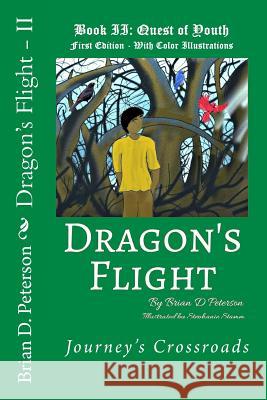 Dragon's Flight - II: Quest of Youth - Fully Illustrated in Color Brian D. Peterson Azalea Peterson Stephanie Stamm 9781532797781 Createspace Independent Publishing Platform - książka